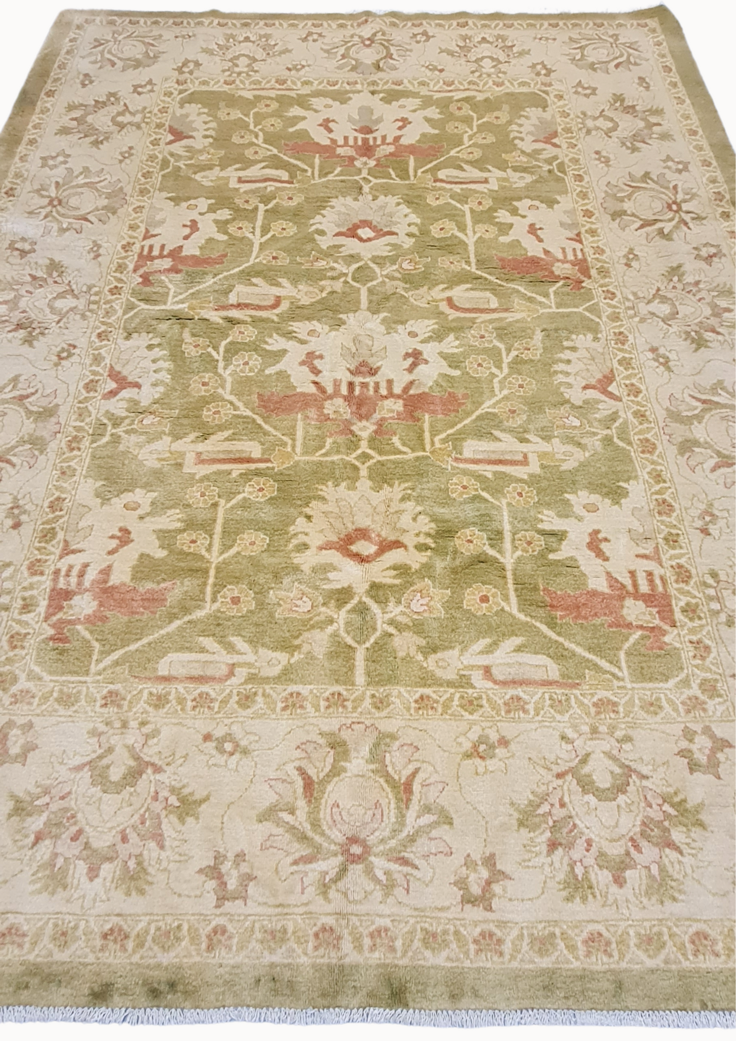 MH0661 Hand-Knotted Bakhtiari Antique Rug