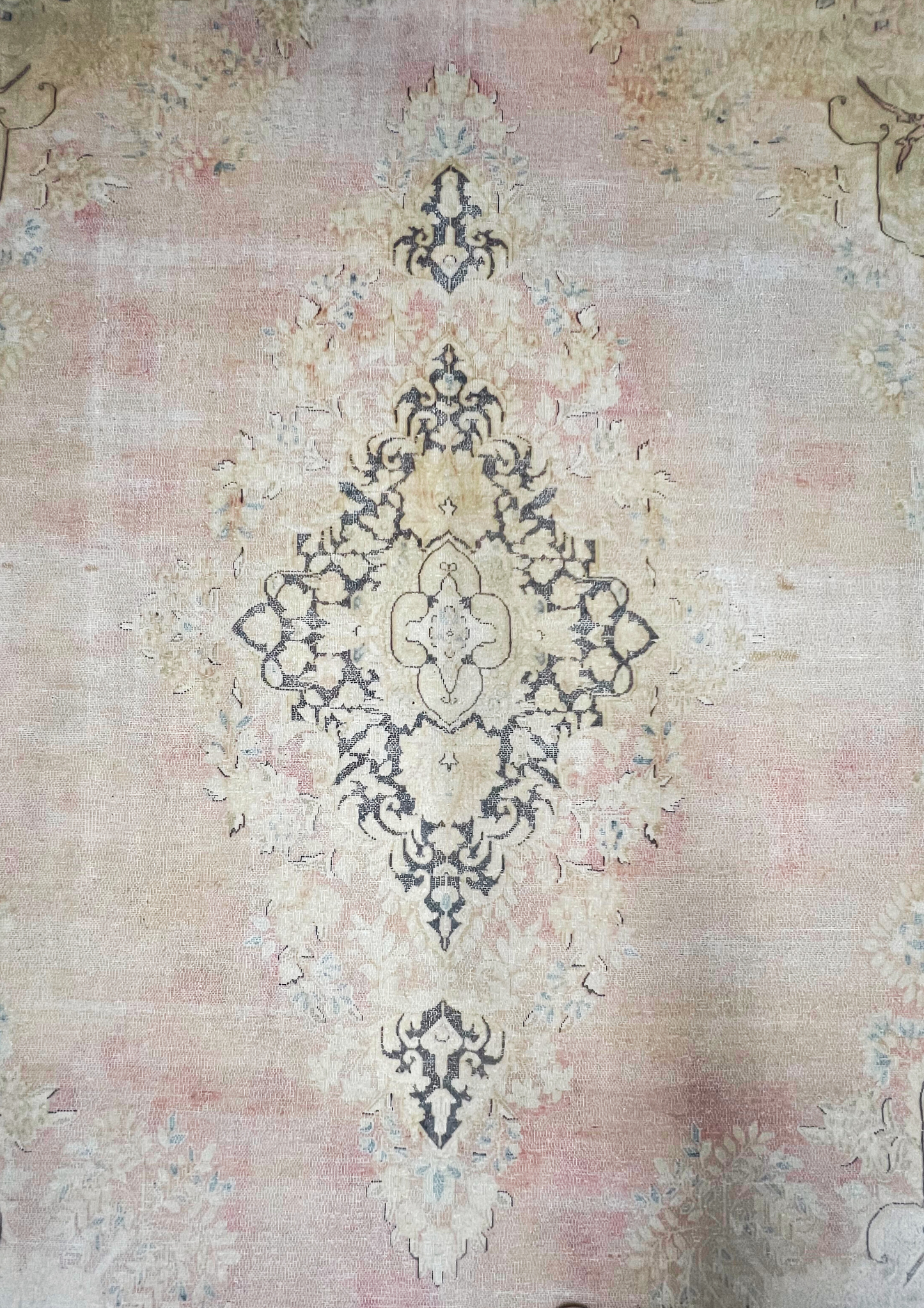 MH0606 Hand-Knotted Tabriz Antique Rug