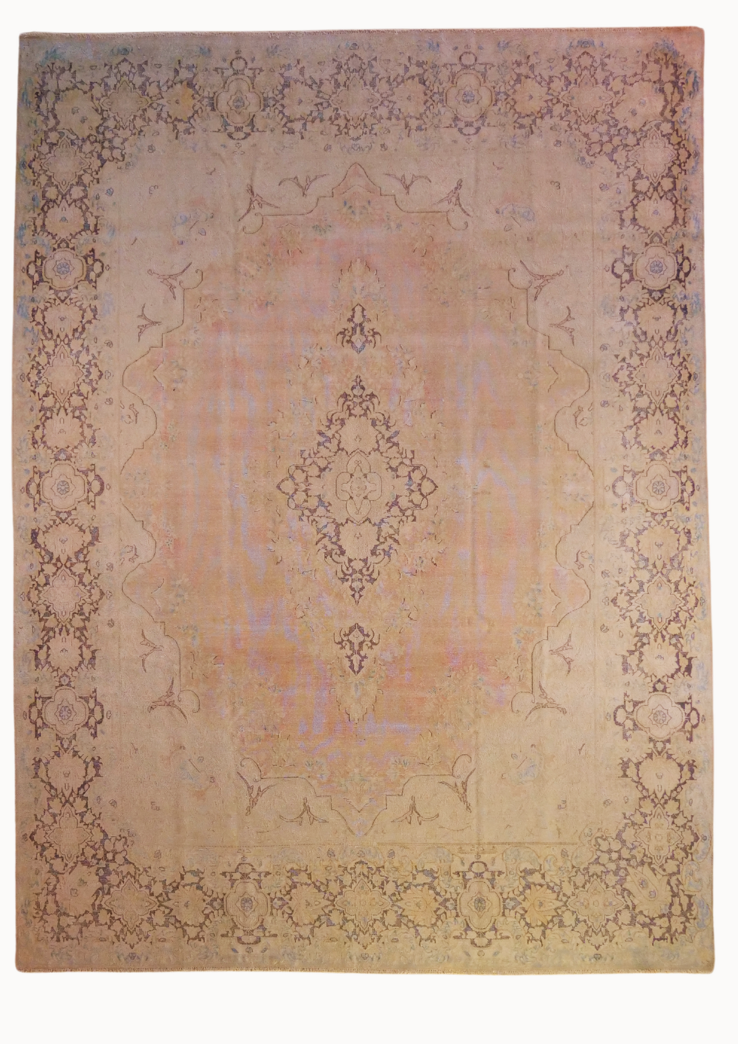 MH0606 Hand-Knotted Tabriz Antique Rug