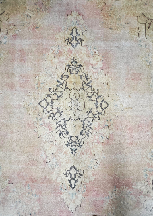 MH0606 Hand-Knotted Tabriz Antique Rug