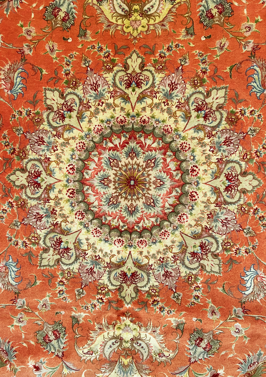 MH0701 Hand-Knotted Bakhtiari Antique Rug