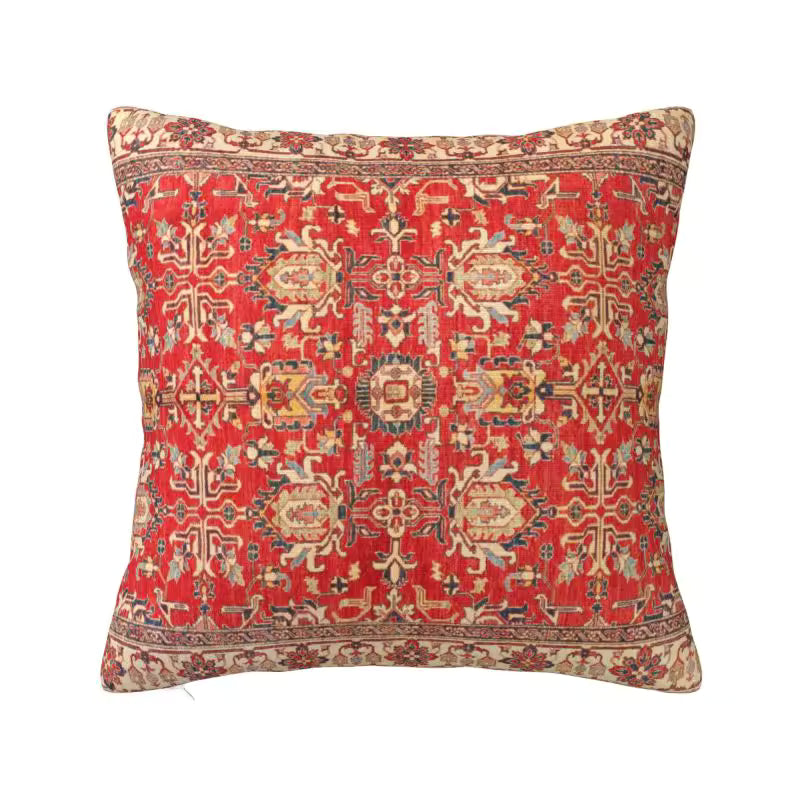 Hand-Knotted Persian Cushion